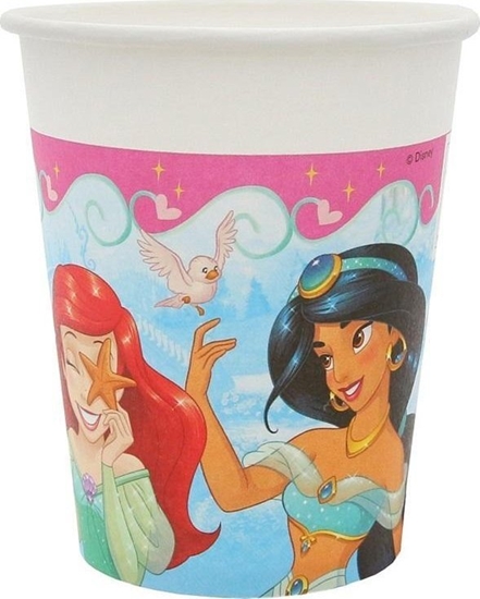 Picture of Kubeczki papierowe Princess Live Story 200ml 8szt