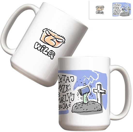 Picture of Kubek - Wilq Czytaj ksiki lub umrzyj 440ml