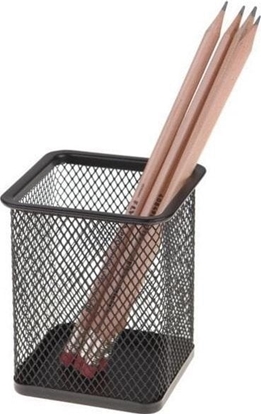 Picture of Kubek przybornik kwadratowy czarny