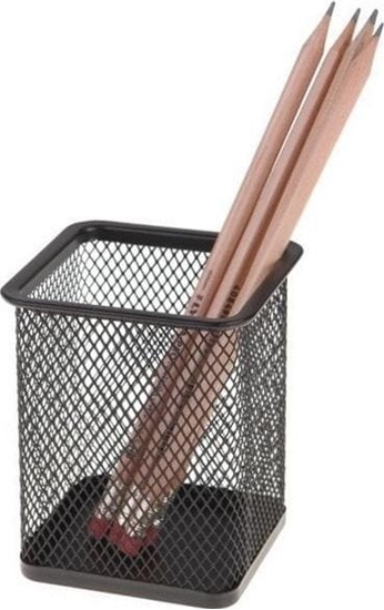 Picture of Kubek przybornik kwadratowy czarny