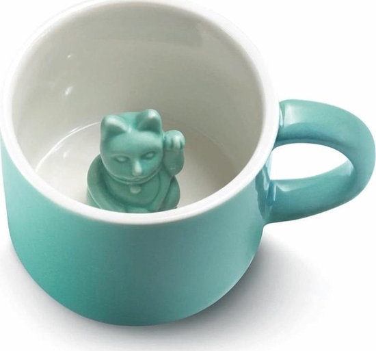 Изображение Kubek szczcia turkusowy