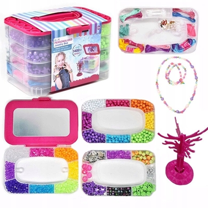 Picture of Kuferek 4 poziomy z lusterkiem