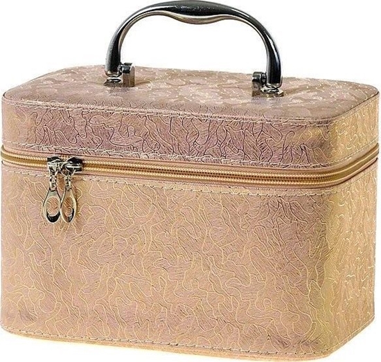 Picture of Kuferek M walizka z lusterkiem na zamek 21x14x13cm