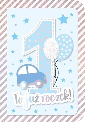 Picture of KUKARTKA Karnet B6 DK-833 Roczek (niebieski)