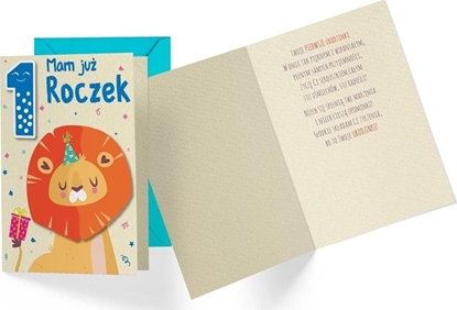 Picture of KUKARTKA Karnet B6 DK-856 Roczek lew