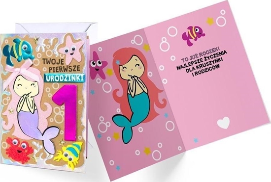 Picture of KUKARTKA Karnet B6 FR-021 Roczek syrenka