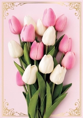 Изображение KUKARTKA Karnet B6 PP-2142 Kwiaty (bez tekstu)