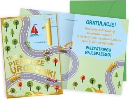 Picture of KUKARTKA Karnet B6 PR Roczek auta