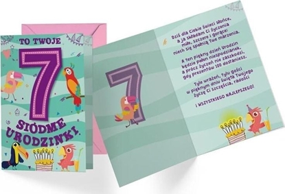 Attēls no KUKARTKA Karnet B6 PR-291 Urodziny 7