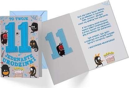 Picture of KUKARTKA Karnet B6 PR-312 Urodziny 11