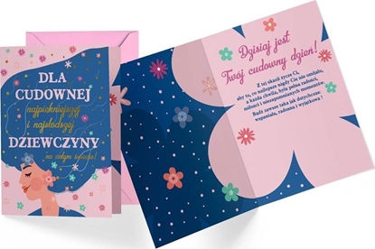 Attēls no KUKARTKA Karnet B6 PR-404 Dla cudownej dziewczyny
