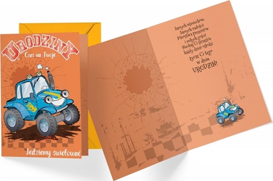 Picture of KUKARTKA Karnet B6 PR-409 Urodziny dziecice