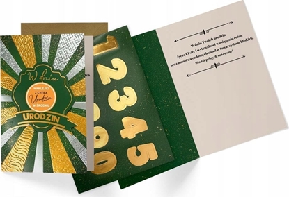 Picture of KUKARTKA Karnet B6 Urodziny (wymienne cyfry)