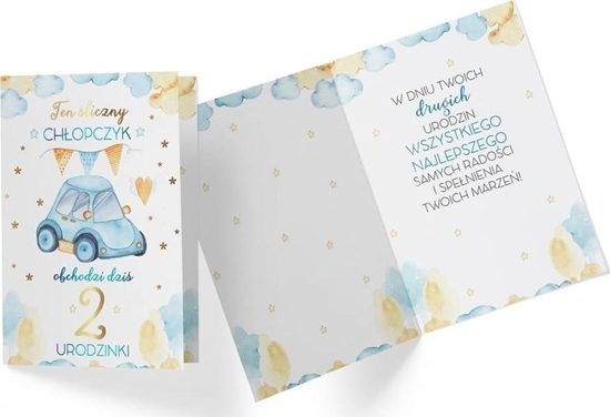 Picture of KUKARTKA Karnet PR-320 Urodziny 2 chopiec