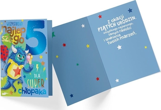 Picture of KUKARTKA Karnet PR-326 Urodziny 5 chopiec