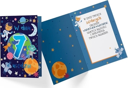 Picture of KUKARTKA Karnet PR-330 Urodziny 7 chopiec