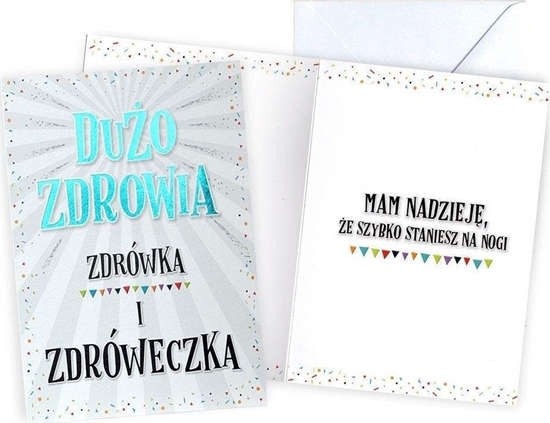 Picture of KUKARTKA KARNET V DUZO ZDROWIA V-072