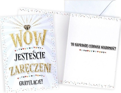Picture of KUKARTKA KARNET V GRATULACJE ZARECZYNY V-071