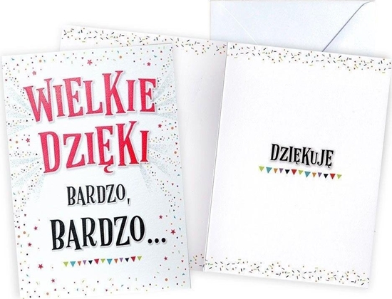 Picture of KUKARTKA KARNET V PODZIEKOWANIE V-076