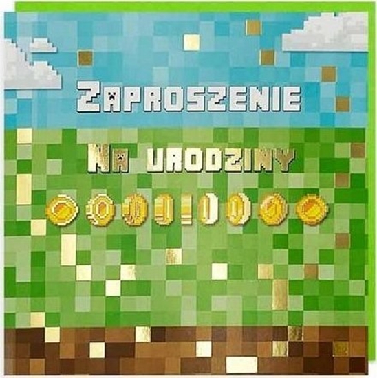 Picture of KUKARTKA Zaproszenie Urodziny 5szt