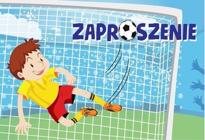 Picture of KUKARTKA Zaproszenie ZZ-069 Pikarz, bramka (5 szt.)