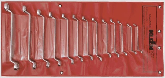 Изображение Kunia Sukowice Zestaw kluczy oczkowych odgitych 6-32mm 13szt. (1-111-91-103)