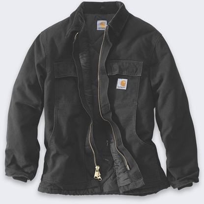 Attēls no Kurtka Carhartt Firm Duck Traditional BLACK