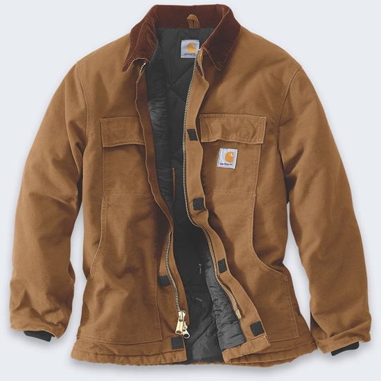 Picture of Kurtka Carhartt Firm Duck Traditional BROWN