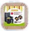 Изображение Kvadratveida papira forminas 50 gab. Air Fryer 20x20x4 7cm 8006043024432