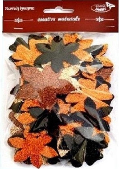 Picture of Kwiatki brokatowe 60szt