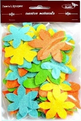 Picture of Kwiatki brokatowe 60szt