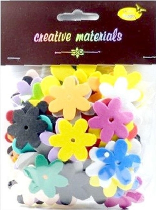 Picture of Kwiatki z pianki miks 9g