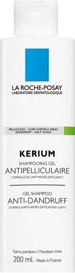 Picture of La Roche-Posay Szampon elowy przeciwupieowy Kerium Antidandruff 200 ml
