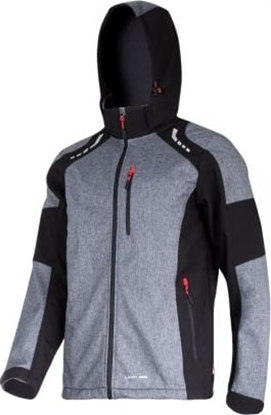 Picture of Lahti Pro Kurtka Softshell z Kapturem Szaro-czarwona M (L4092302)