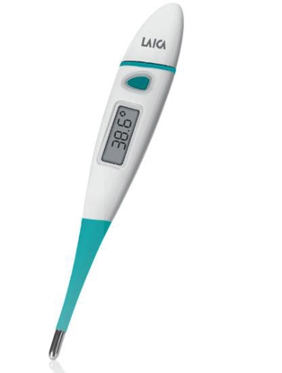 Attēls no LAICA THERMOMETER DIGITAL WHITE/GREEN TH3601