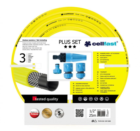 Picture of Laistīšanas šļūtene 1|2 Plus ar sprauslu kompl.
