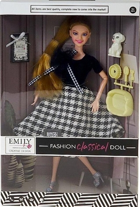 Attēls no Lalka 29cm z pieskiem i akcesoriami