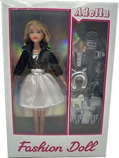 Picture of Lalka 29cm ze zginalnymi nogami z akcesoriami