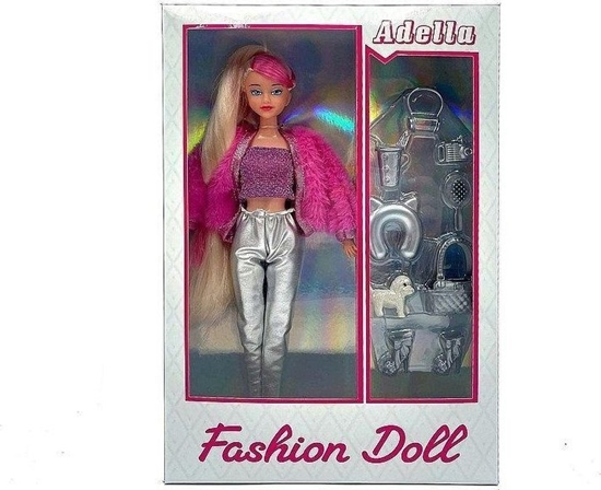 Picture of Lalka 29cm ze zginalnymi nogami z akcesoriami