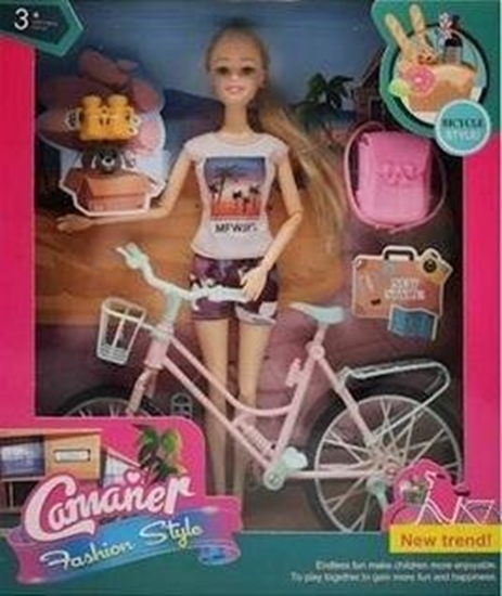 Picture of Lalka zestaw z rowerem