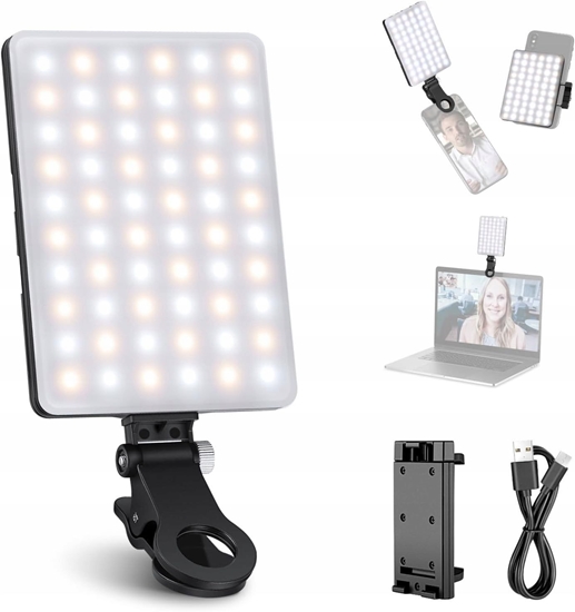 Picture of Lampa LED 60 diod do Telefonu Laptopa Selfe VLOG 4W 360s 2000mAh / Neewer / NL-60AI