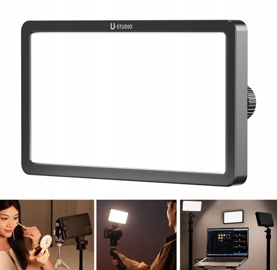 Изображение Lampa Led Video 9w Fill Light Magnetyczna Aplikacja Bluetooth / Ulanzi K6500