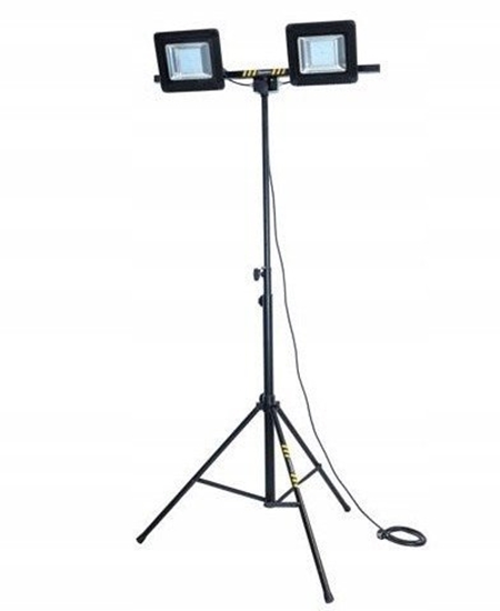 Picture of LAMPA NA STATYWIE PODWÓJNA LED SMD 200W LM2X100AW,  1.7M