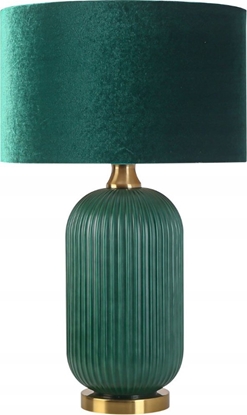 Picture of Lampa stoowa Light Prestige Tamiza LP-1515/1T BIG GREEN lampa stoowa lampka 1x40W E27 zielona/zota