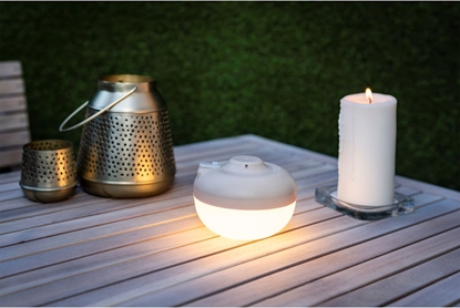 Picture of Lampa stoowa New Garden New Garden CHERRY BULB BATTERY white 9W