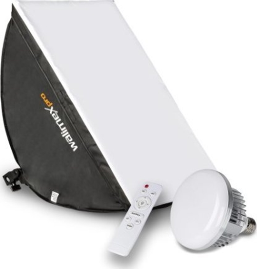 Picture of Lampa studyjna Walimex walimex pro LED 60W Softbox 40x60cm Bi color