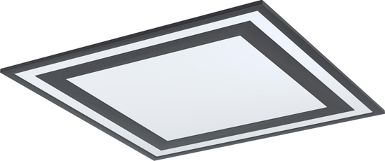 Изображение Lampa sufitowa EGLO Kaseton LED czarny Eglo SAVATARILA 99039