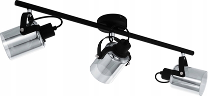Picture of Lampa sufitowa EGLO SPOT LIGHT BERREGAS 3XE27 BLACK/CHROME