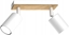 Изображение Lampa sufitowa Luminex Luminex Tulon 591 listwa plafon lampa sufitowa 2x8W GU10 biay/drewniany