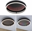 Attēls no Lampa sufitowa Paulmann Plafoniera SPACEGLOW ONE LED 3D DIM RGB rainbow 38W 3900lm 3000-6500K pilot  230V czarny matowy / metal